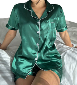 SATIN PYJAMA SET