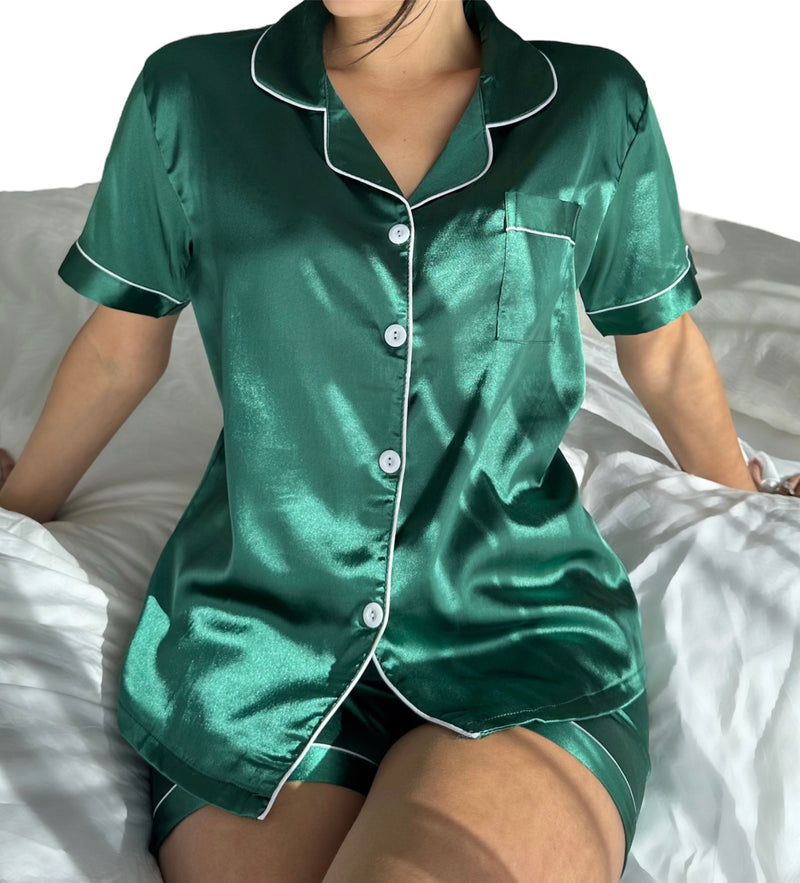 SATIN PYJAMA SET